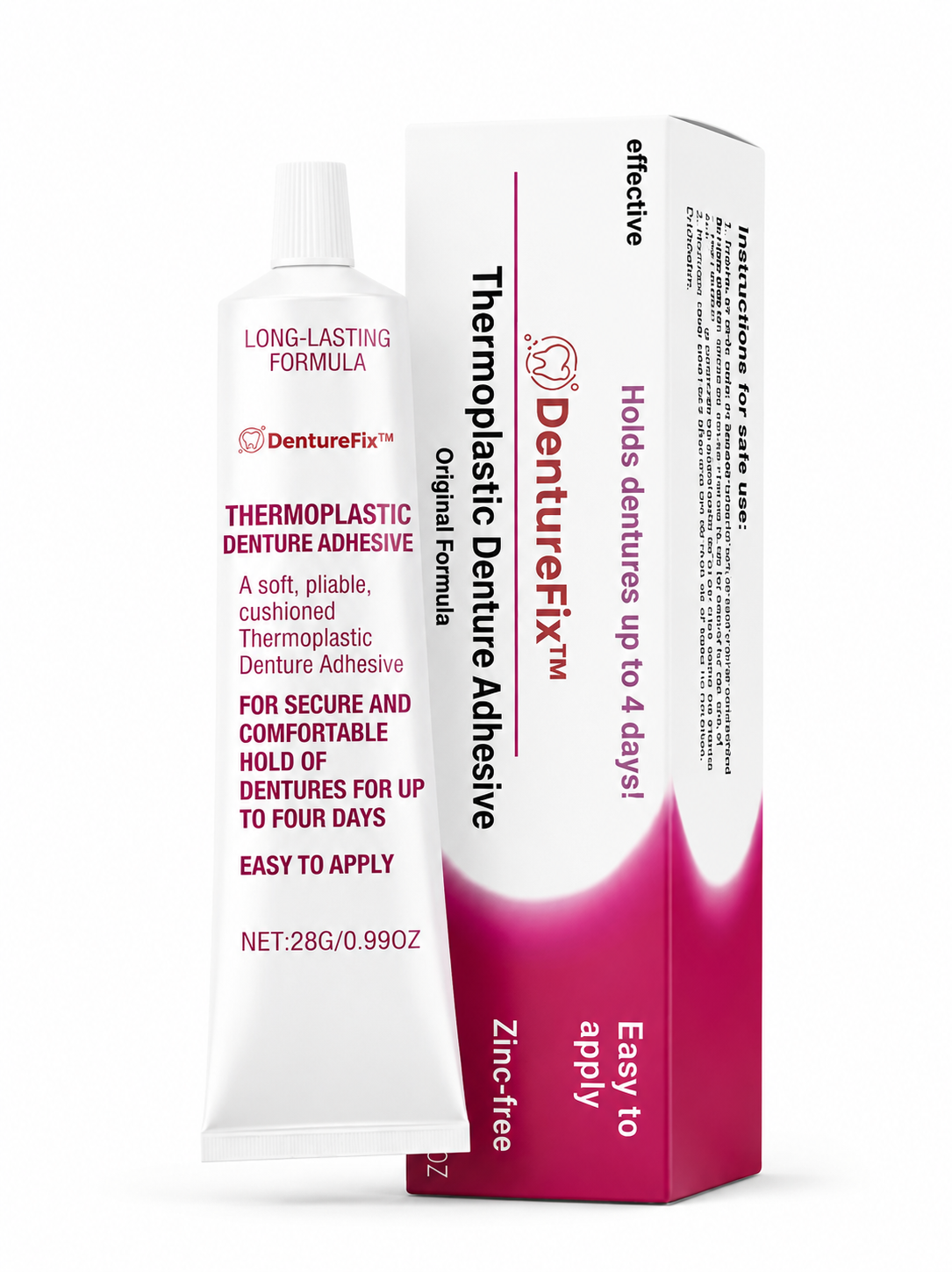 DentureFix™ | Secure Denture Adhesive Gel