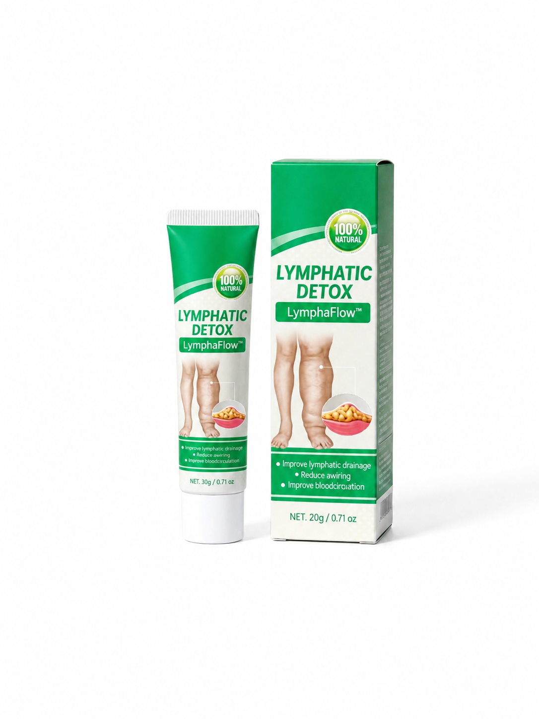 LymphaFlow™ | Lymphatic Drainage Oedema Cream