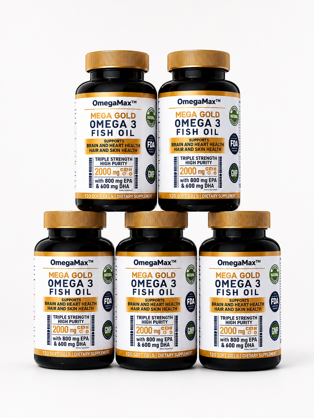 OmegaMax™ | Clinically Strong Omega-3 for Sharper Cognitive Function