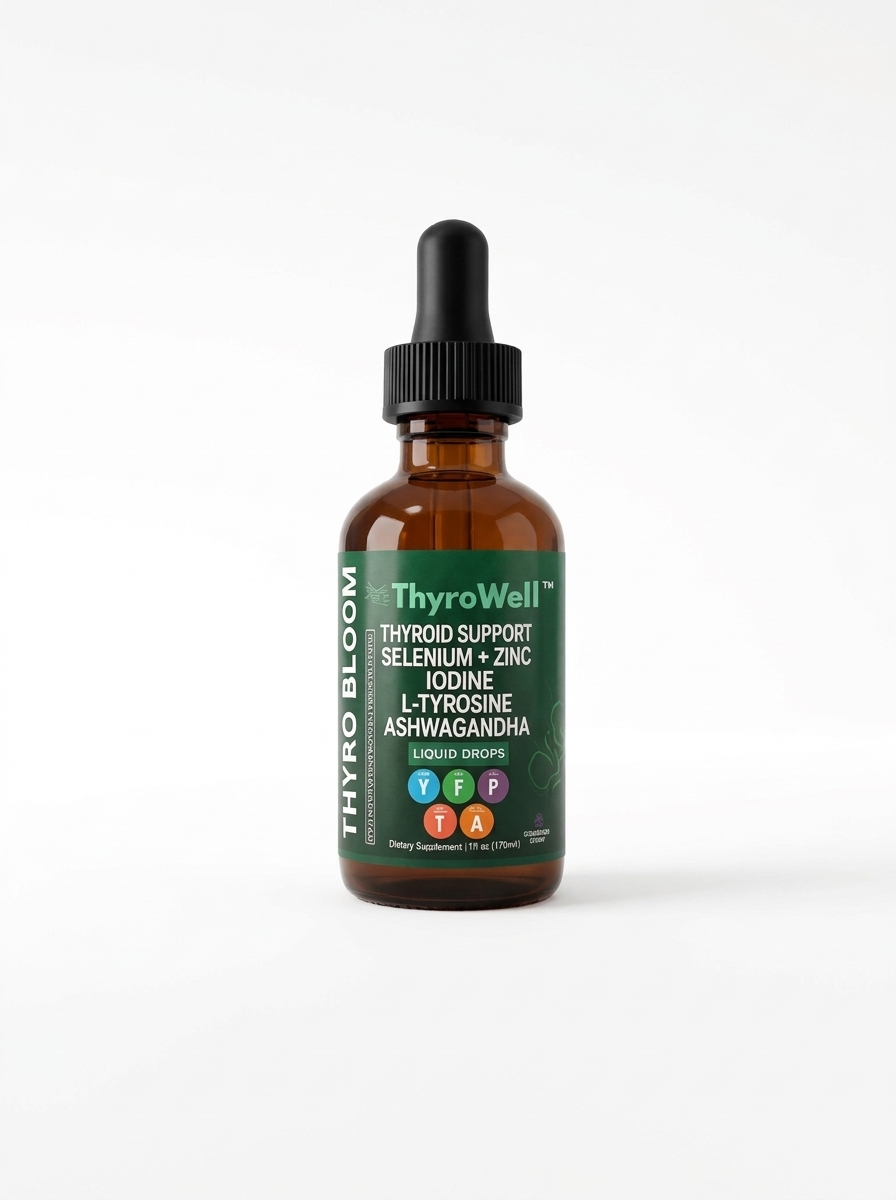 ThyroWell™ | Advanced Thyroid & Hormone Support Drops