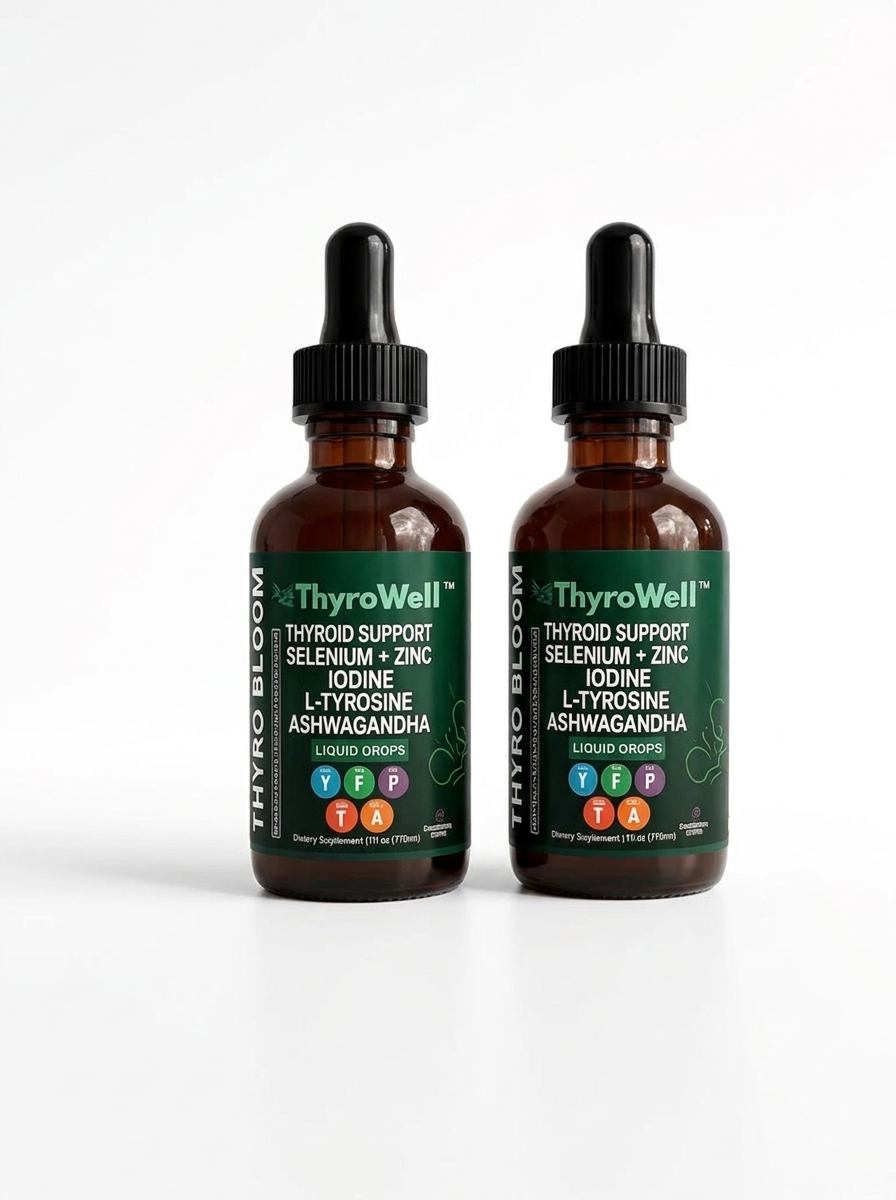 ThyroWell™ | Advanced Thyroid & Hormone Support Drops