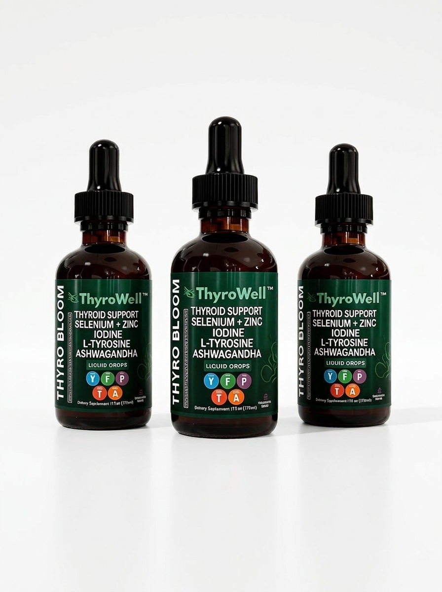 ThyroWell™ | Advanced Thyroid & Hormone Support Drops